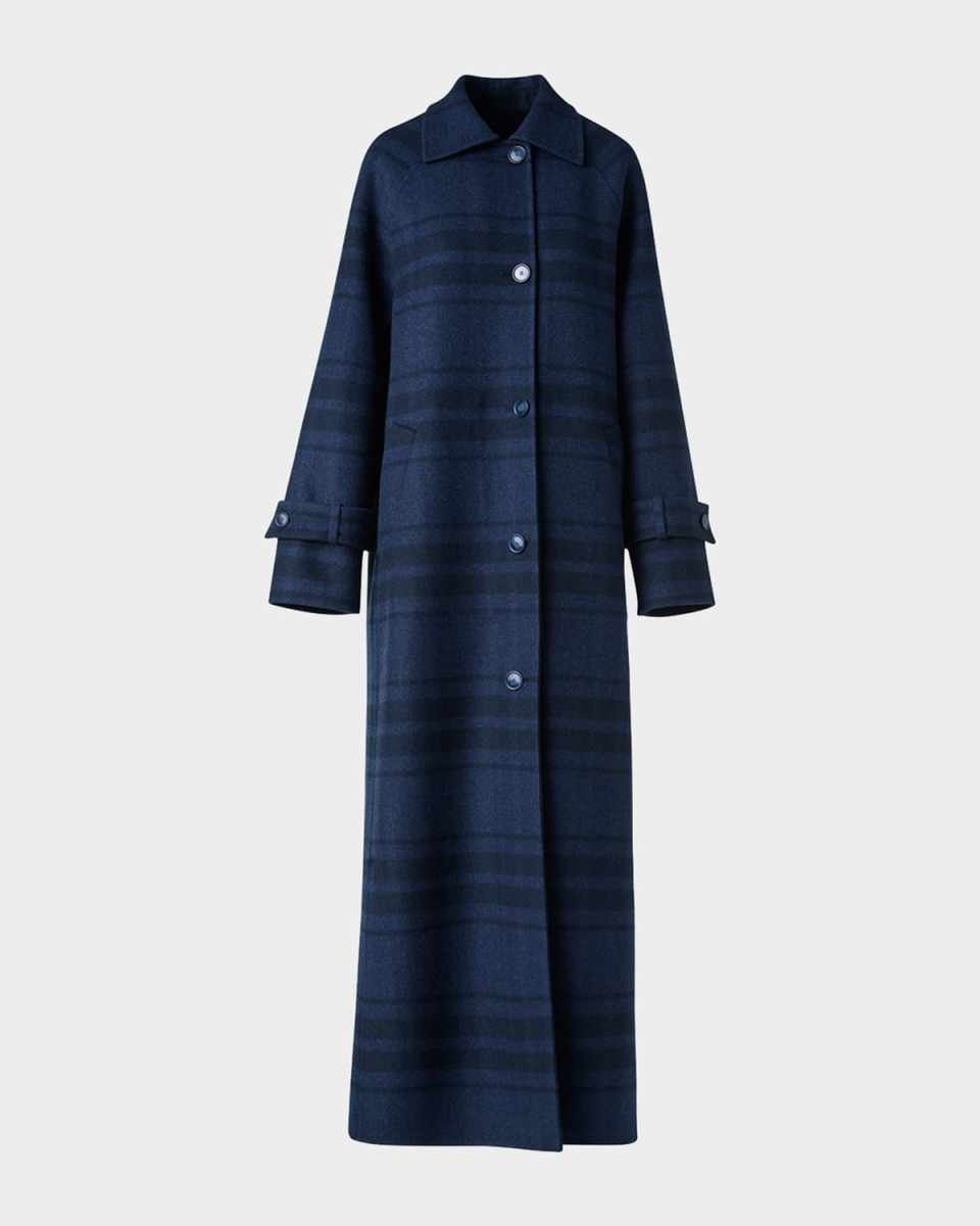 Estelle Double-Face Wool Maxi Coat